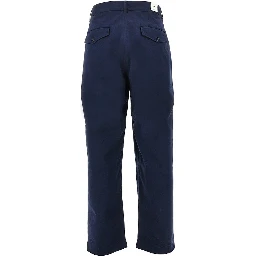 'Writer' relaxed fit pleated pants