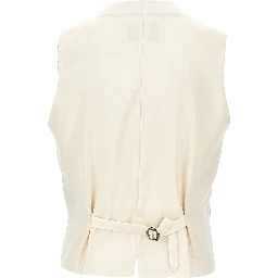 Double-breasted tailored vest