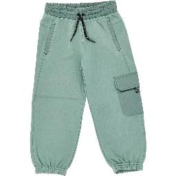 Cotton-blend sweatpants