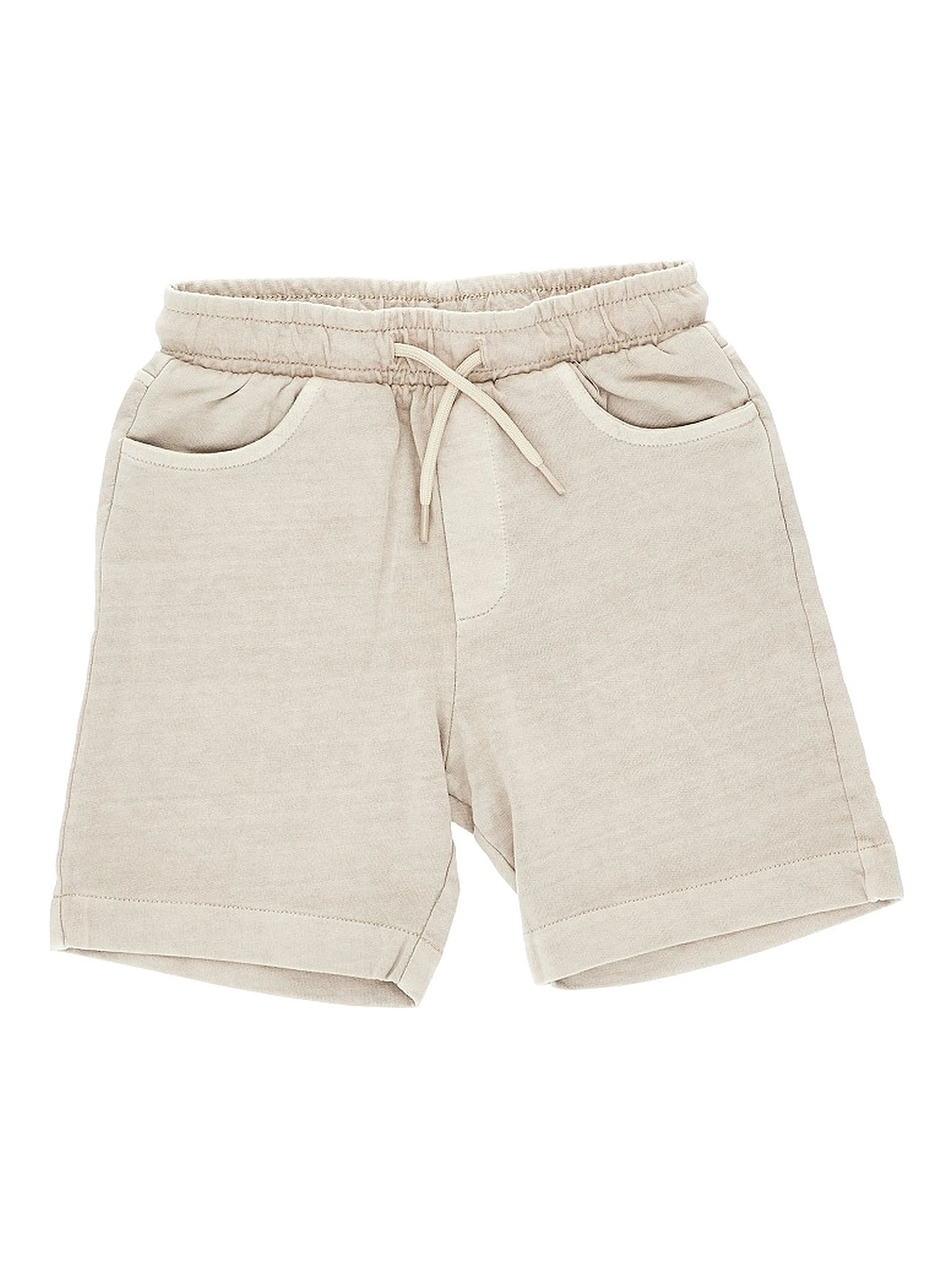 Washed-effect sweatshorts