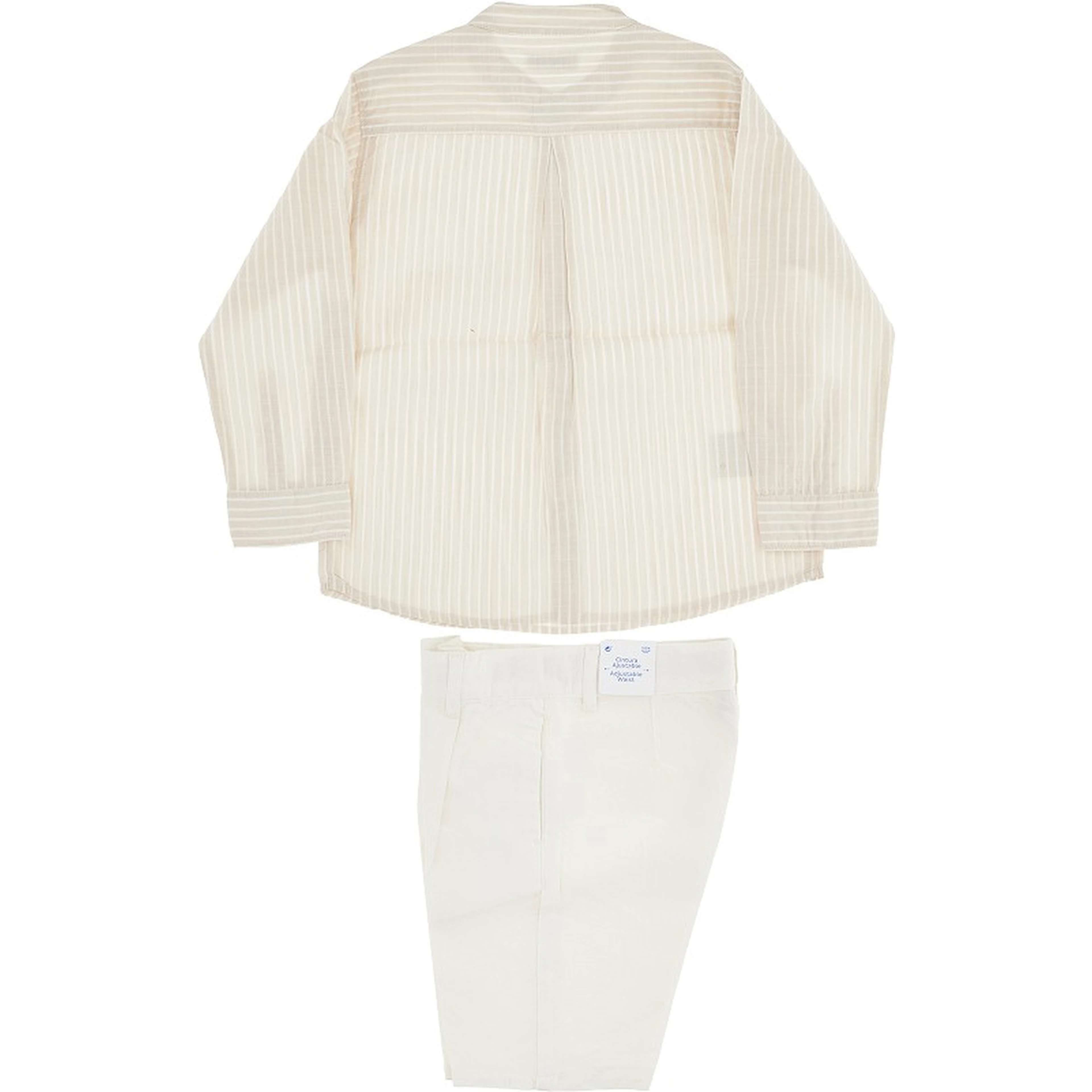 Cotton-blend two-piece set