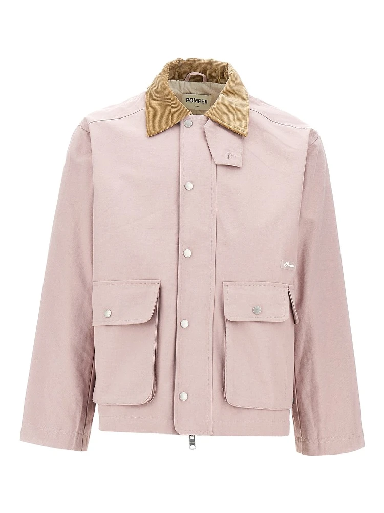 Cotton canvas field jacket