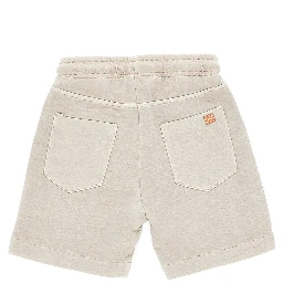 Washed-effect sweatshorts