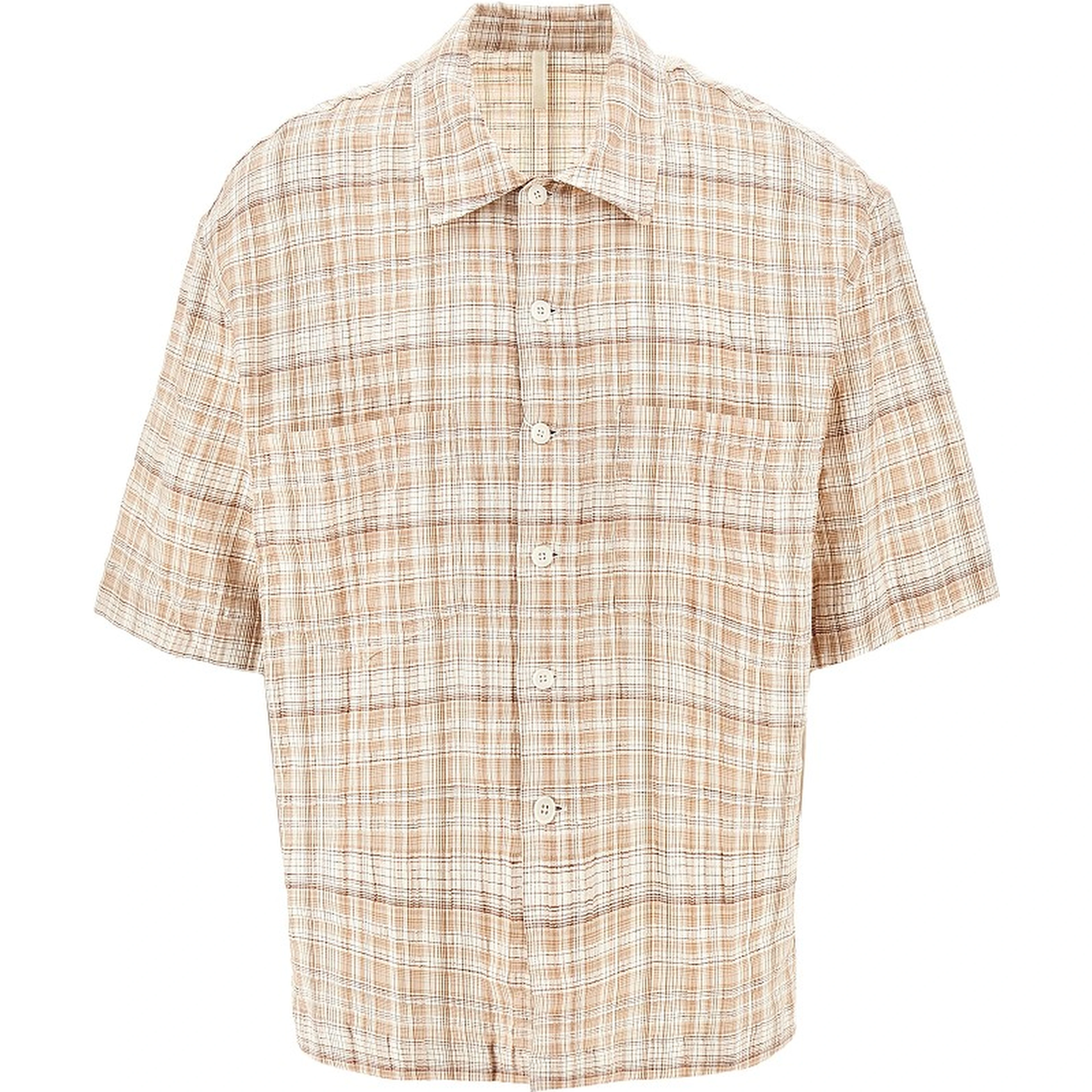 'Adam' shirt with check motif
