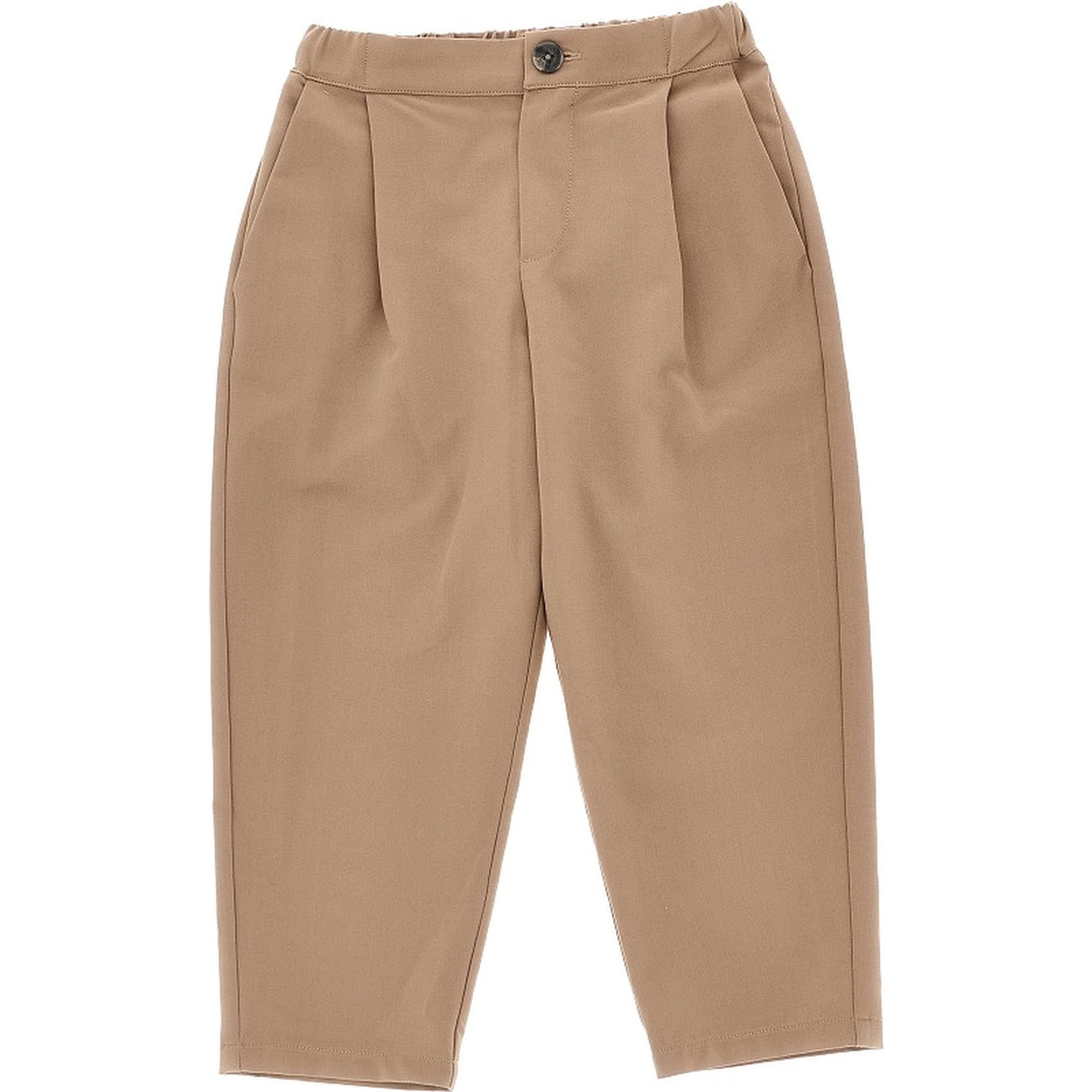Stretch viscose-blend pants