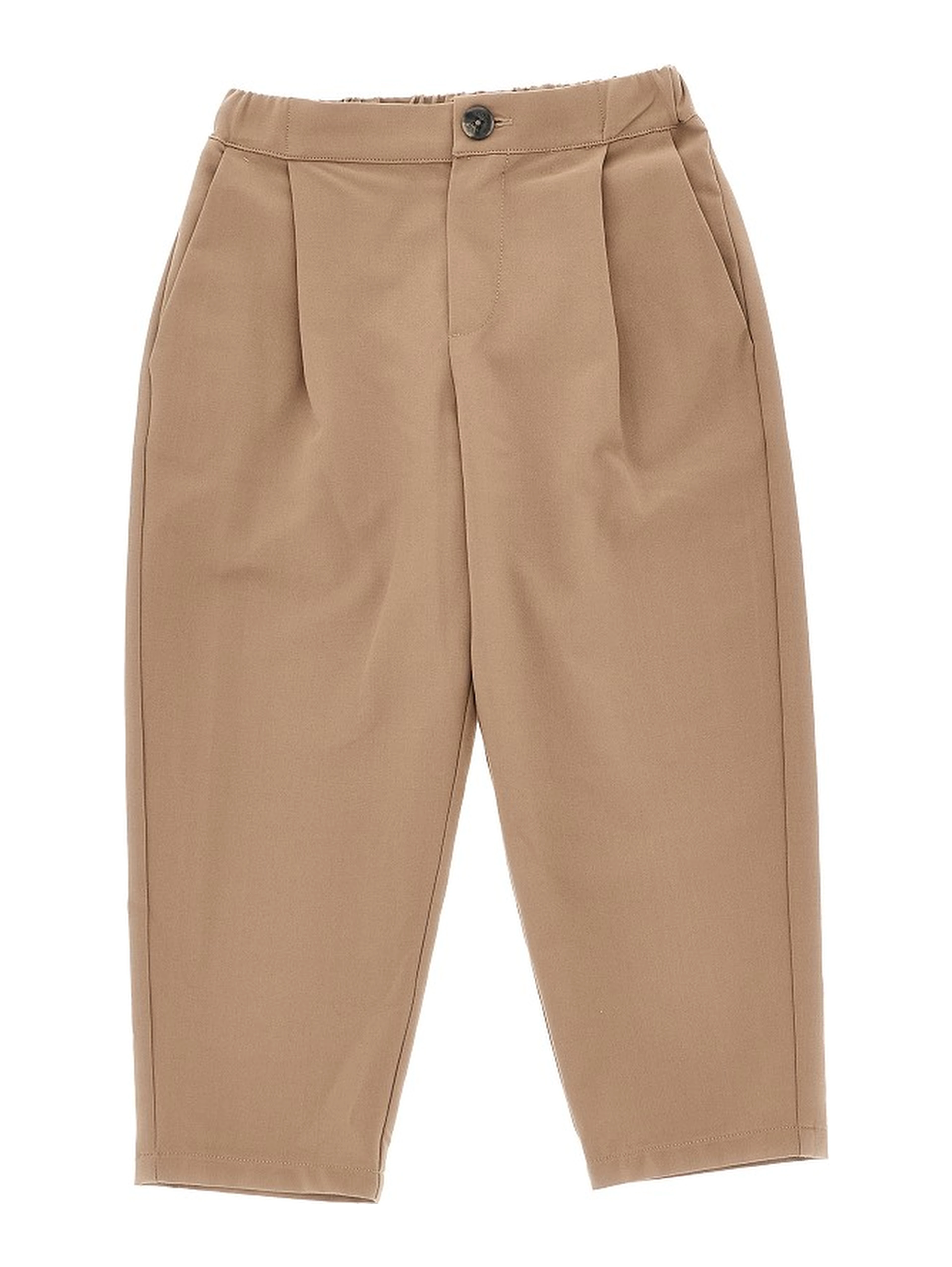 Stretch viscose-blend pants