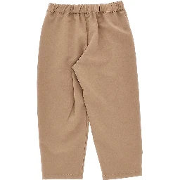 Stretch viscose-blend pants