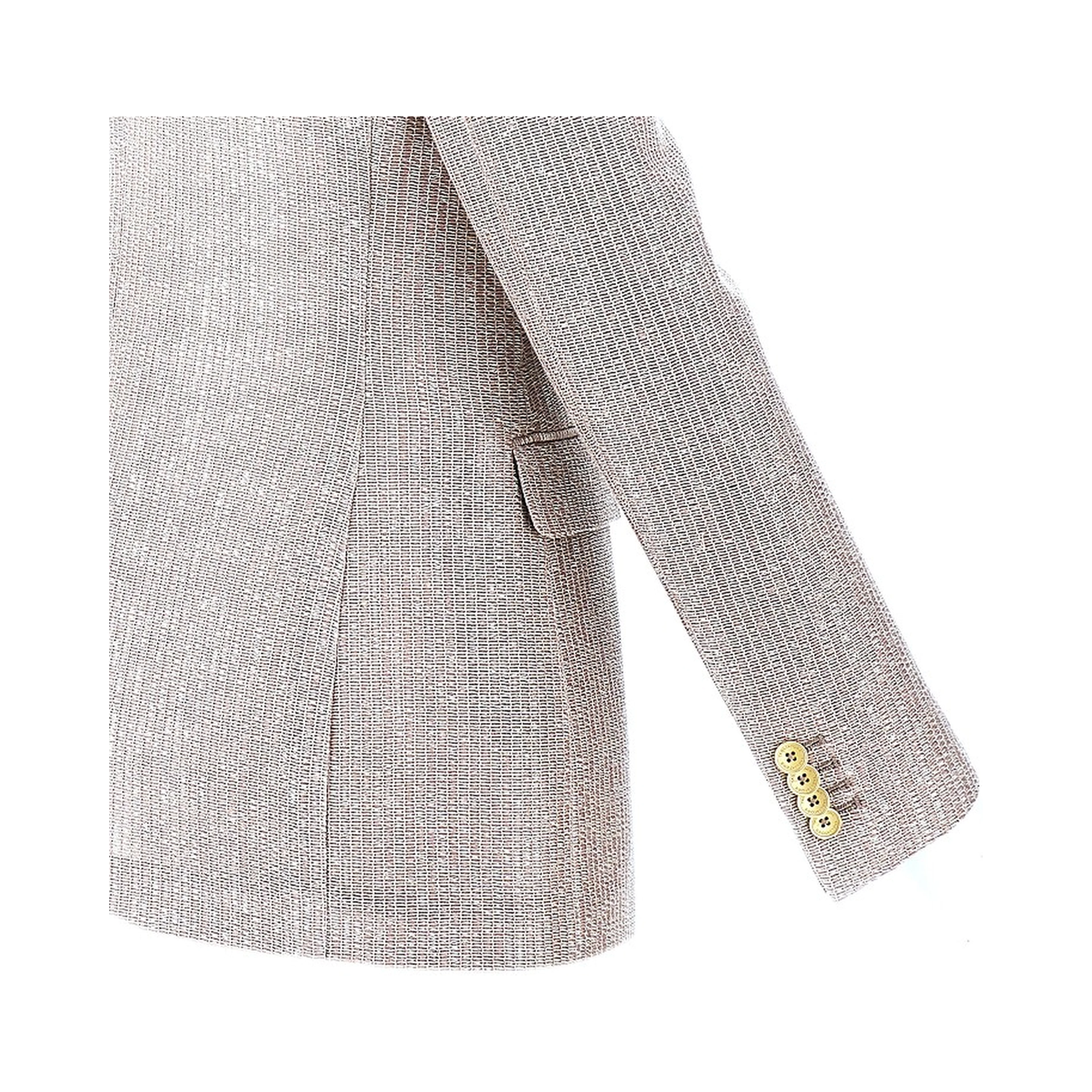 'Parigi' cotton double-breasted jacket
