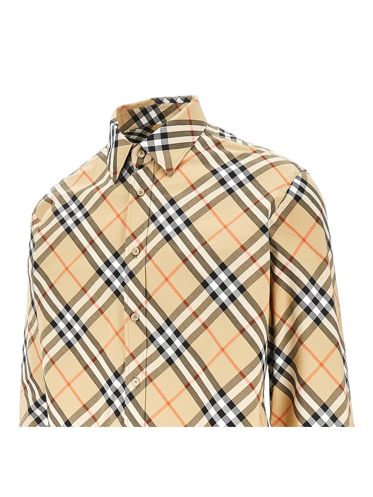 Check poplin shirt alternative
