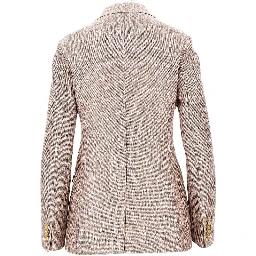 'Parigi' cotton double-breasted jacket