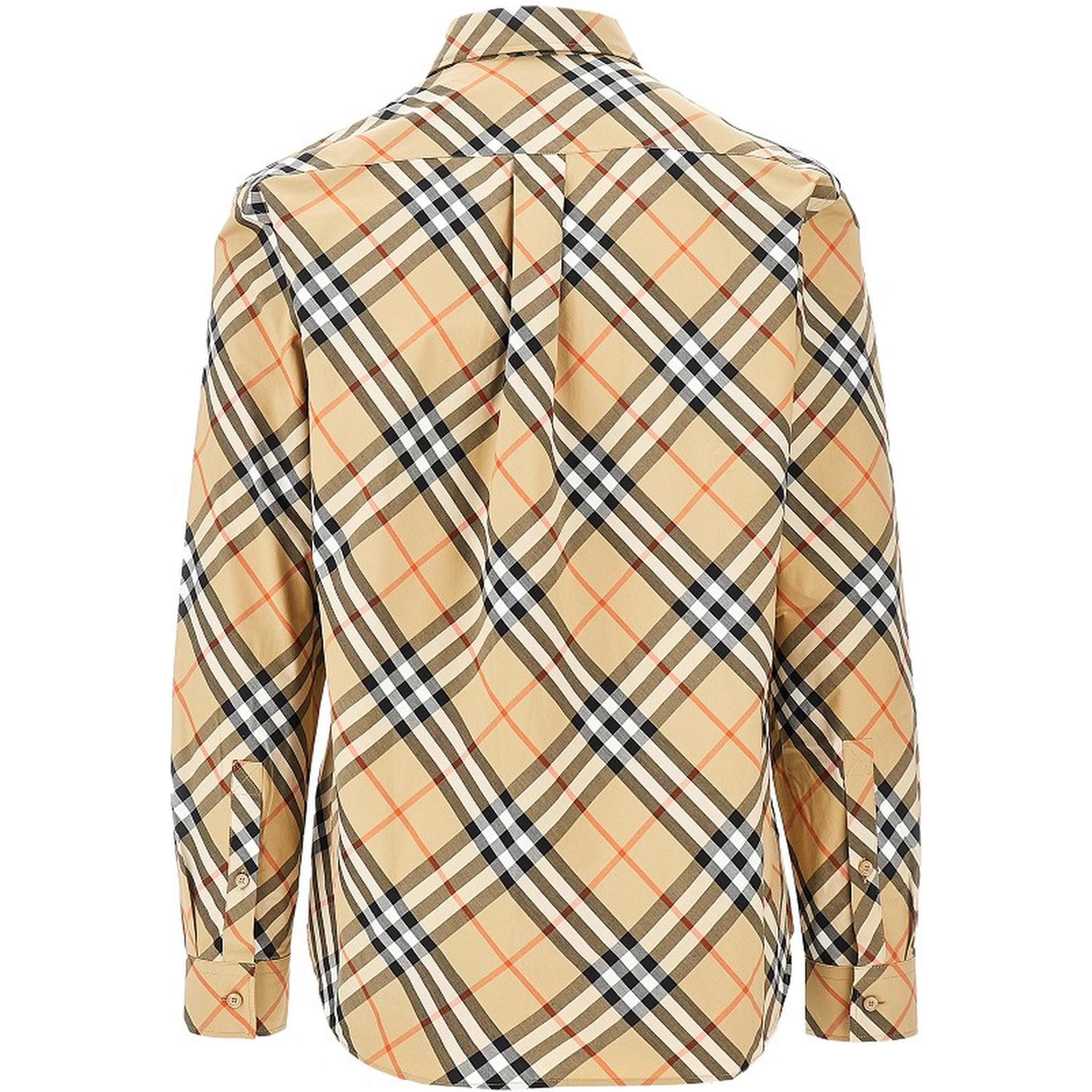 Check poplin shirt