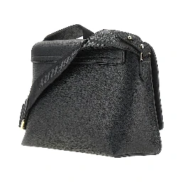 'Note' leather shoulder bag
