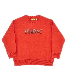 Double Logo print crewneck sweatshirt