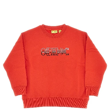 Double Logo print crewneck sweatshirt