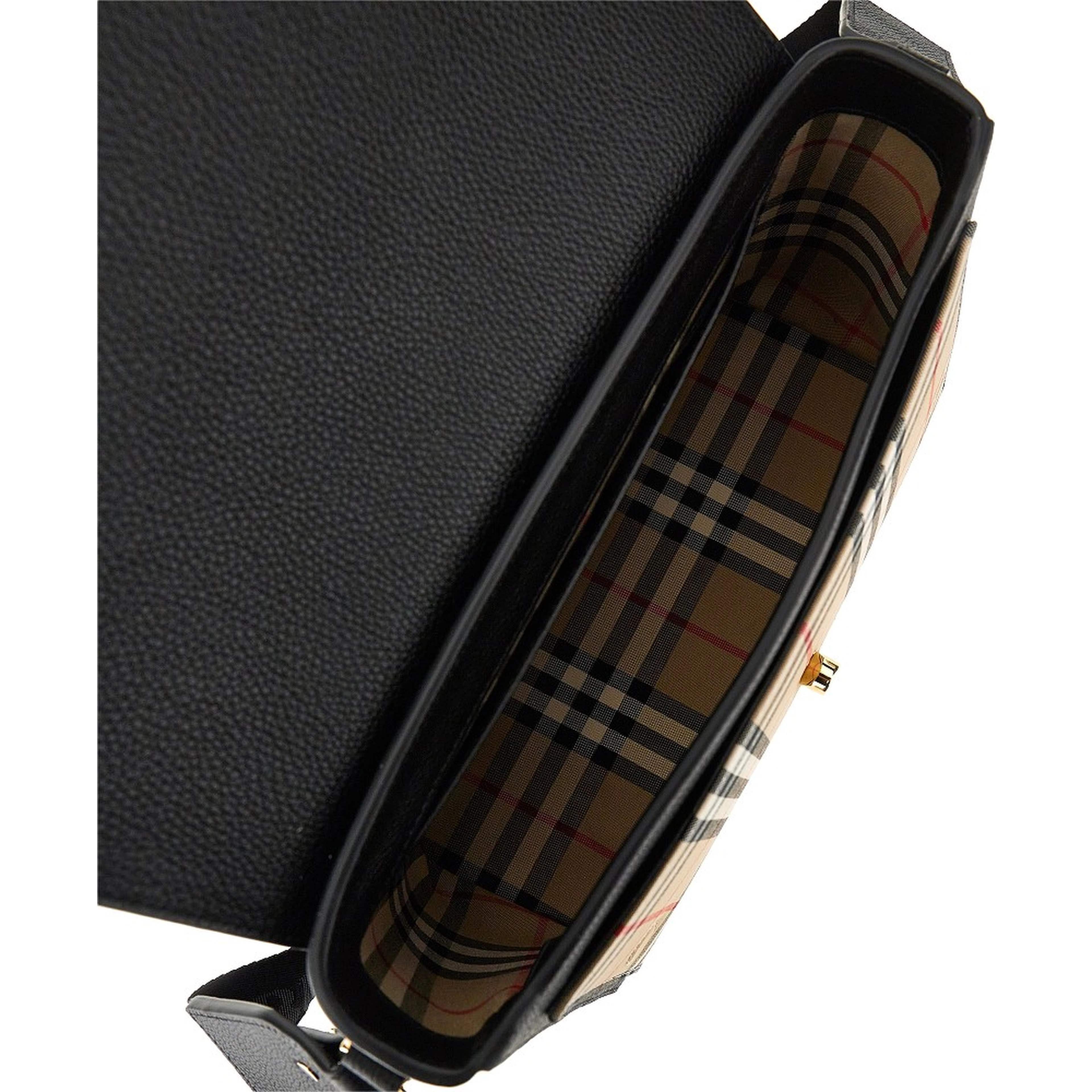 'Note' leather shoulder bag