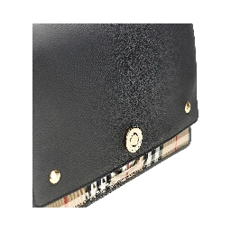 'Note' leather shoulder bag