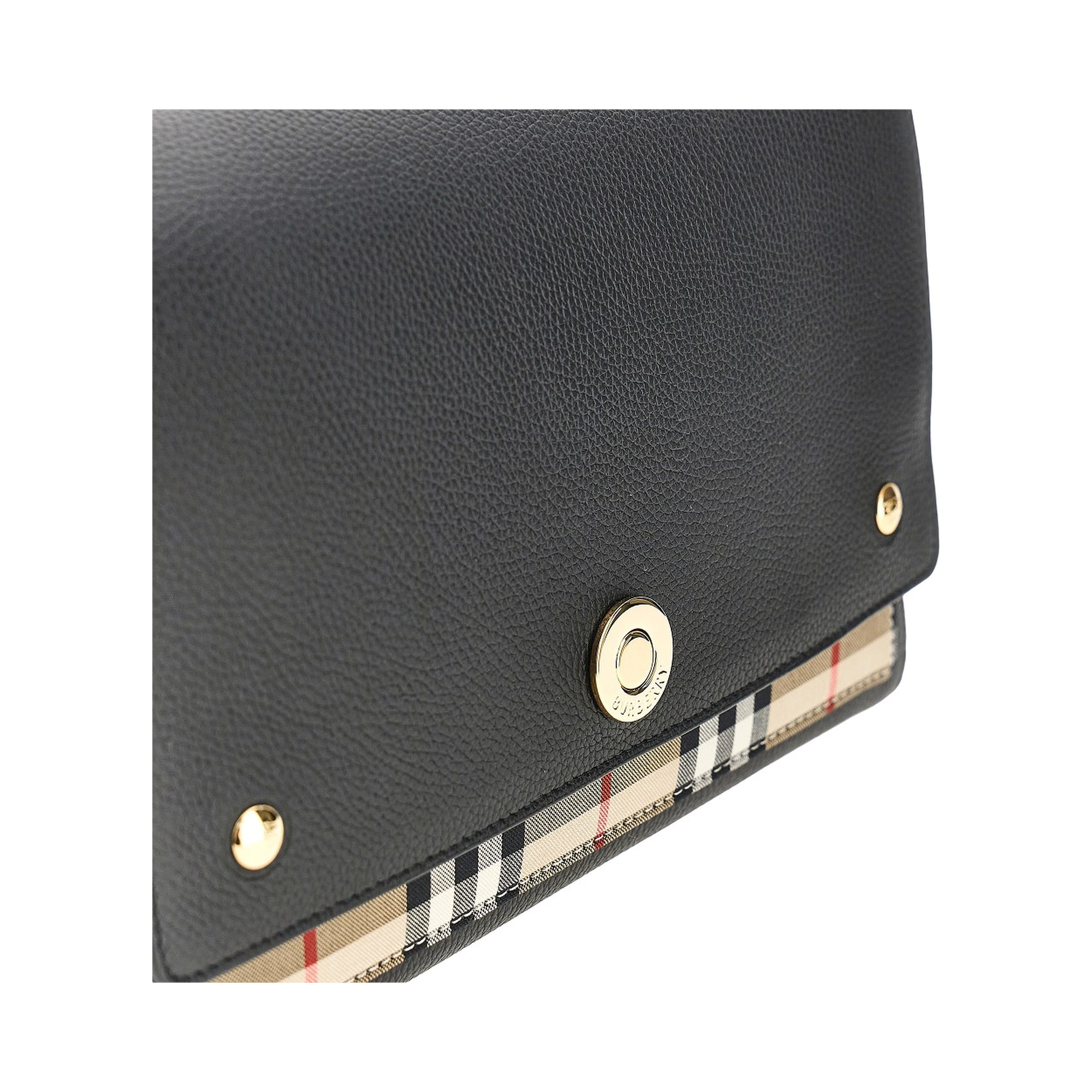 'Note' leather shoulder bag