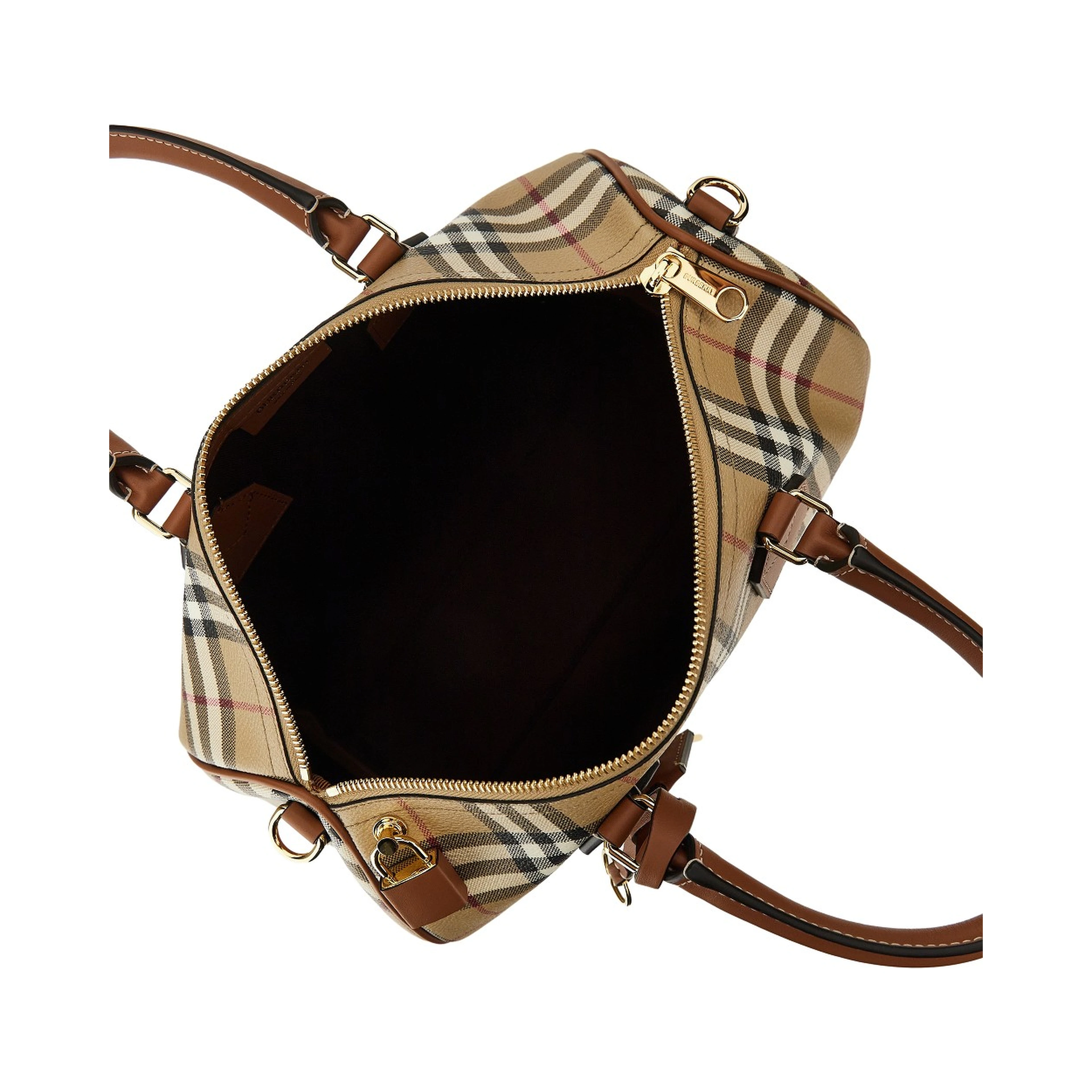 Medium Check bowling bag