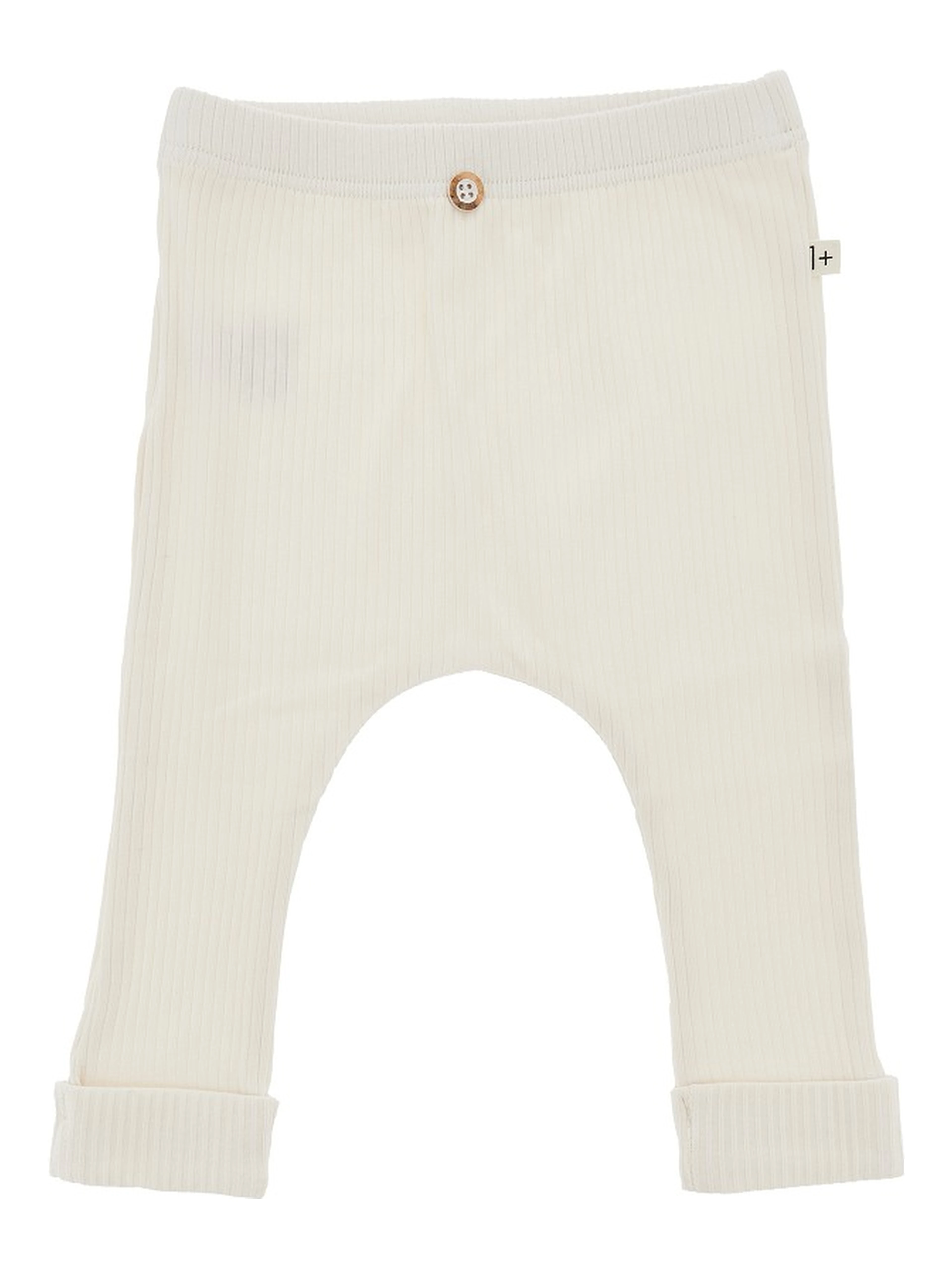 Micro ribbed jersey pants