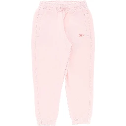 Diag print sweatpants