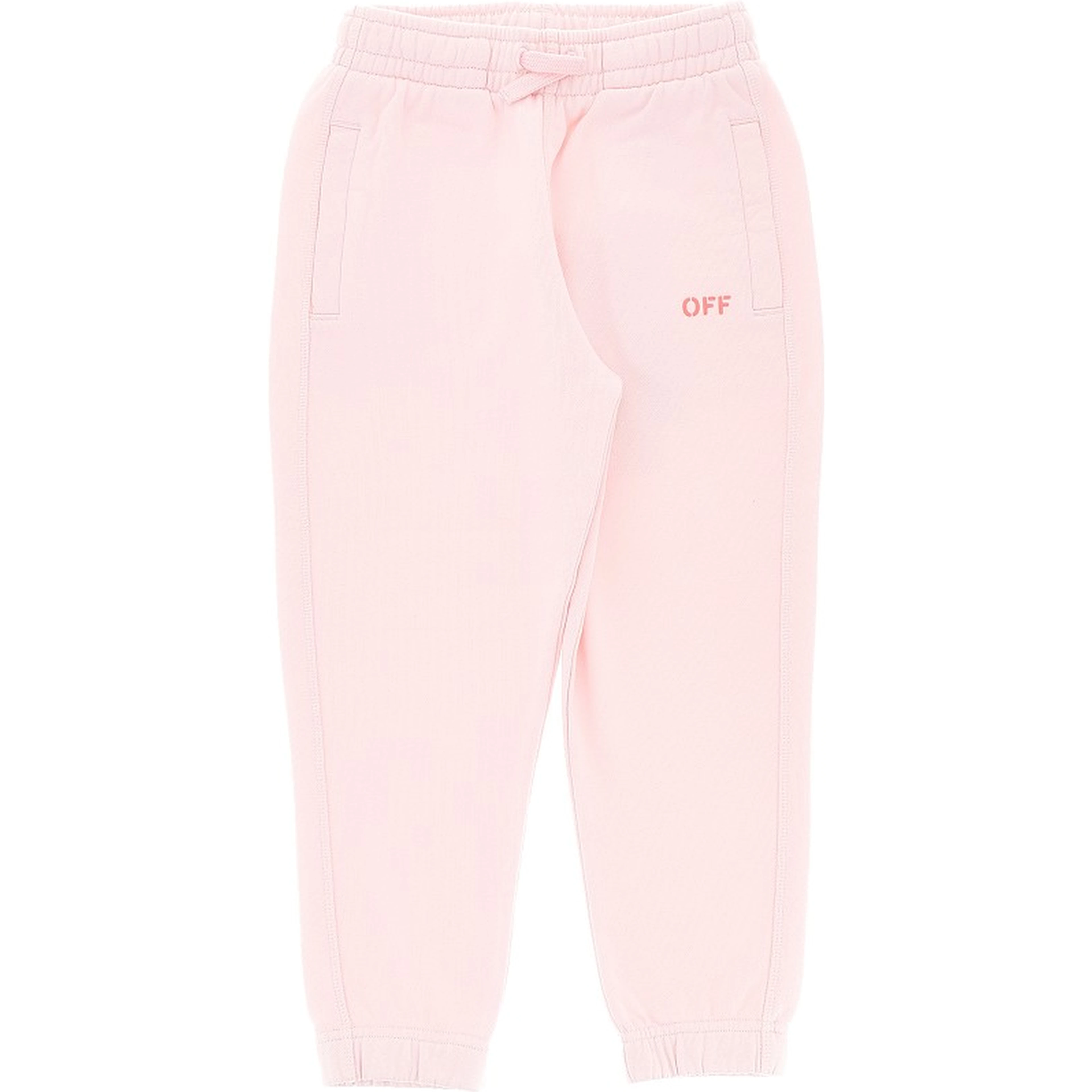 Diag print sweatpants