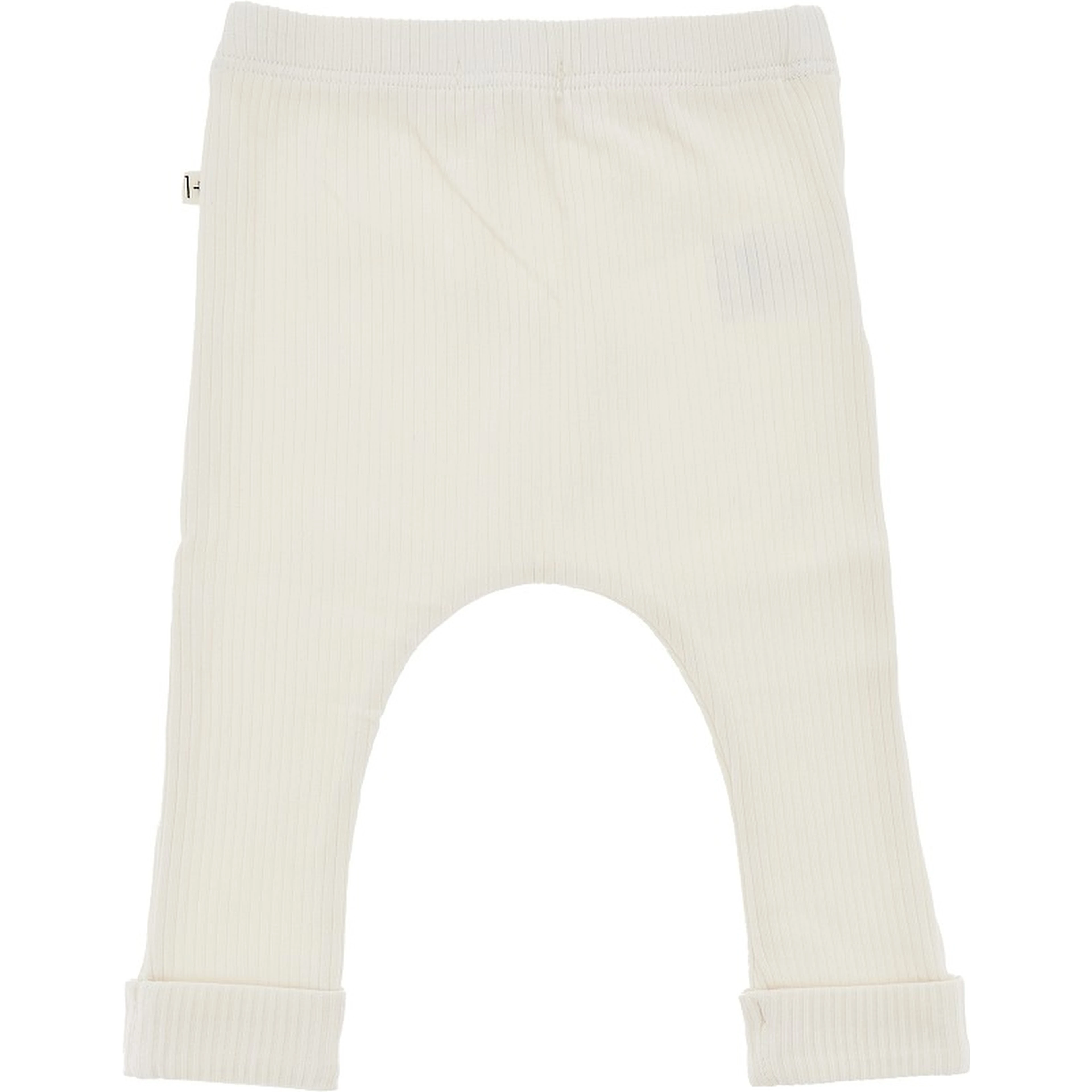 Micro ribbed jersey pants