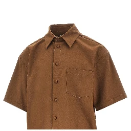 Viscose-blend Boxy Fit shirt