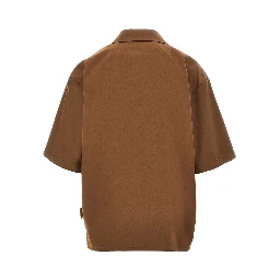 Viscose-blend Boxy Fit shirt