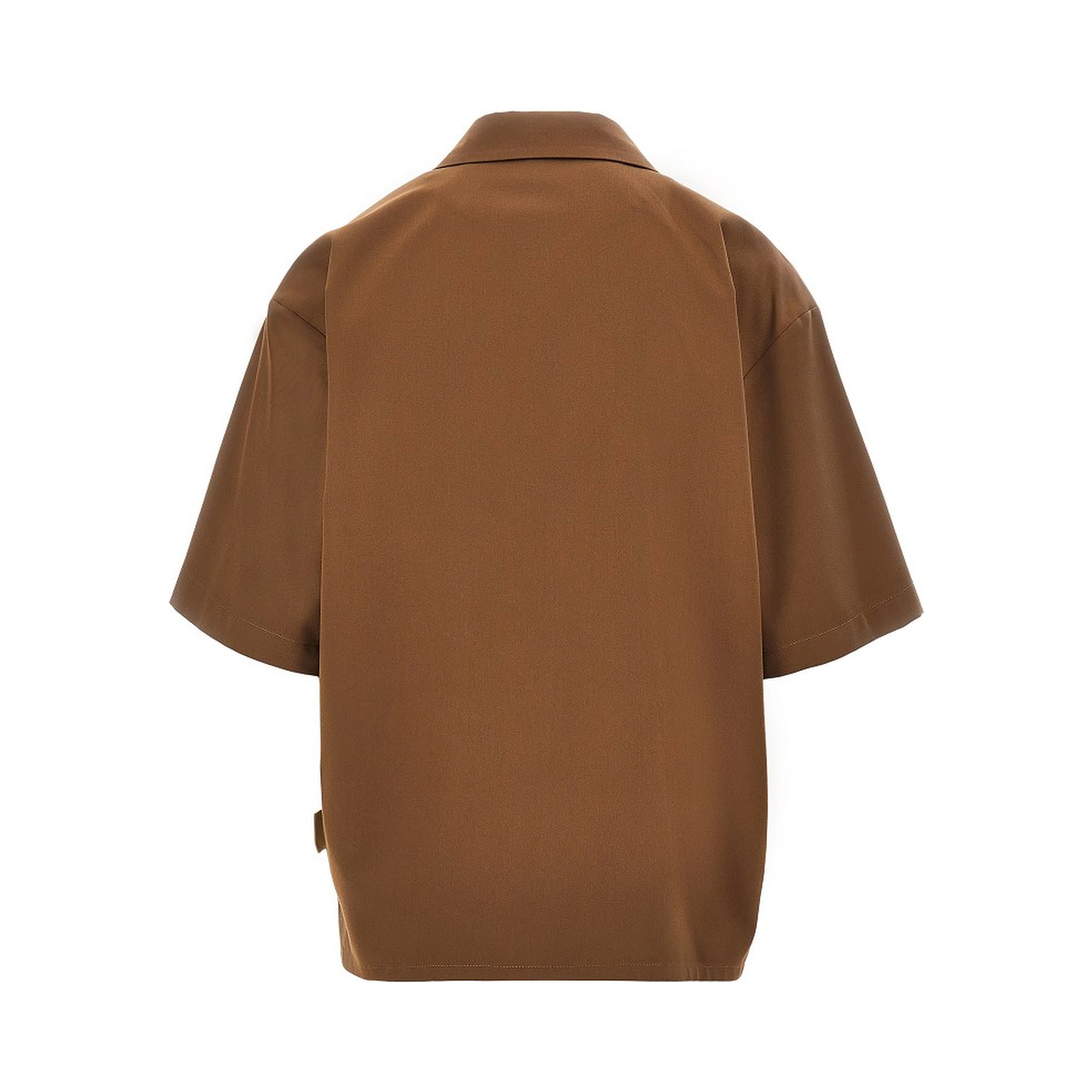 Viscose-blend Boxy Fit shirt