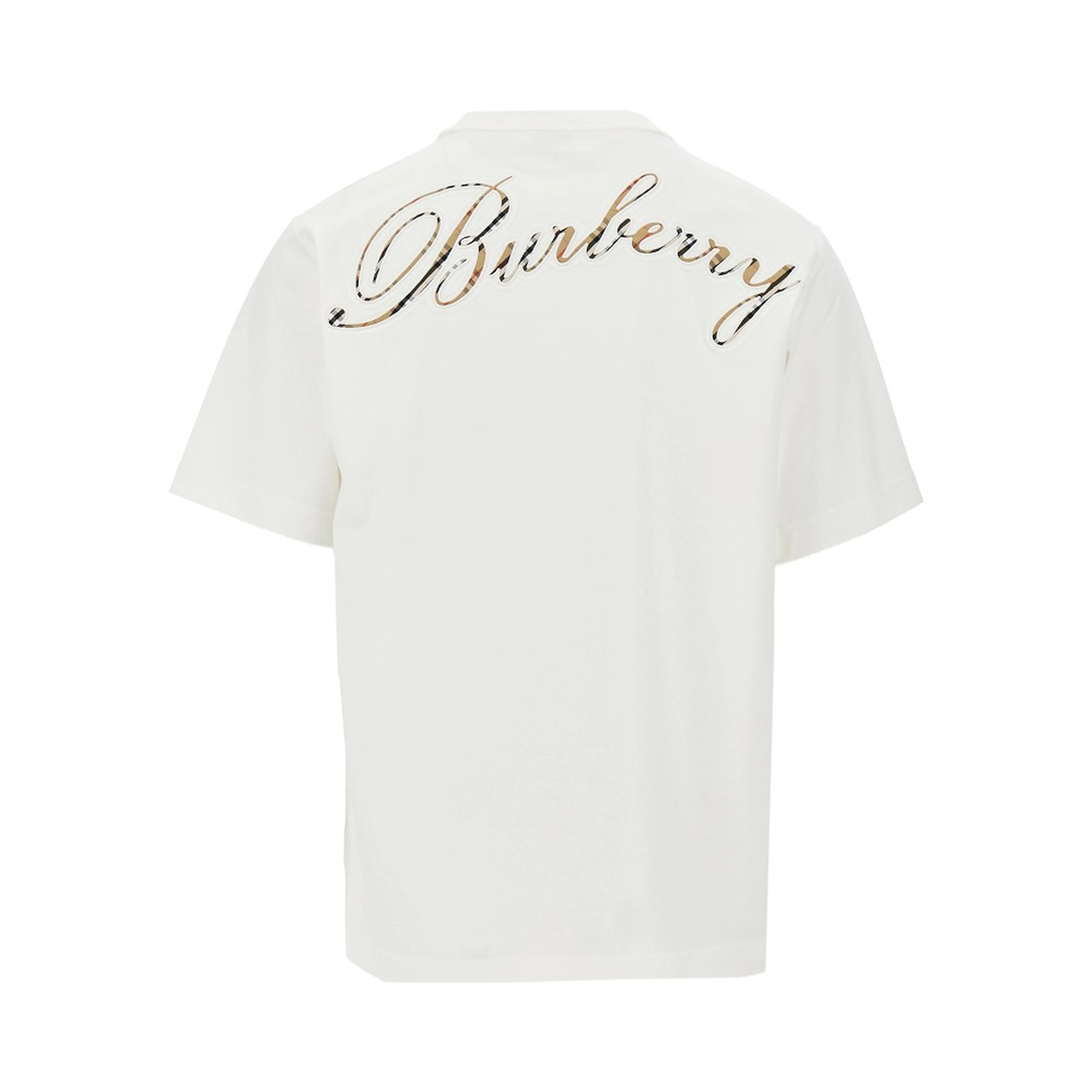 Burberry Check logo T-shirt