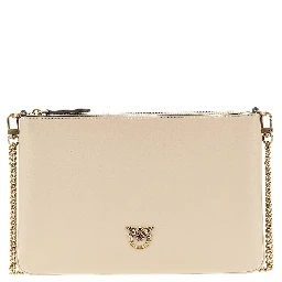 Flat Classic leather pouch