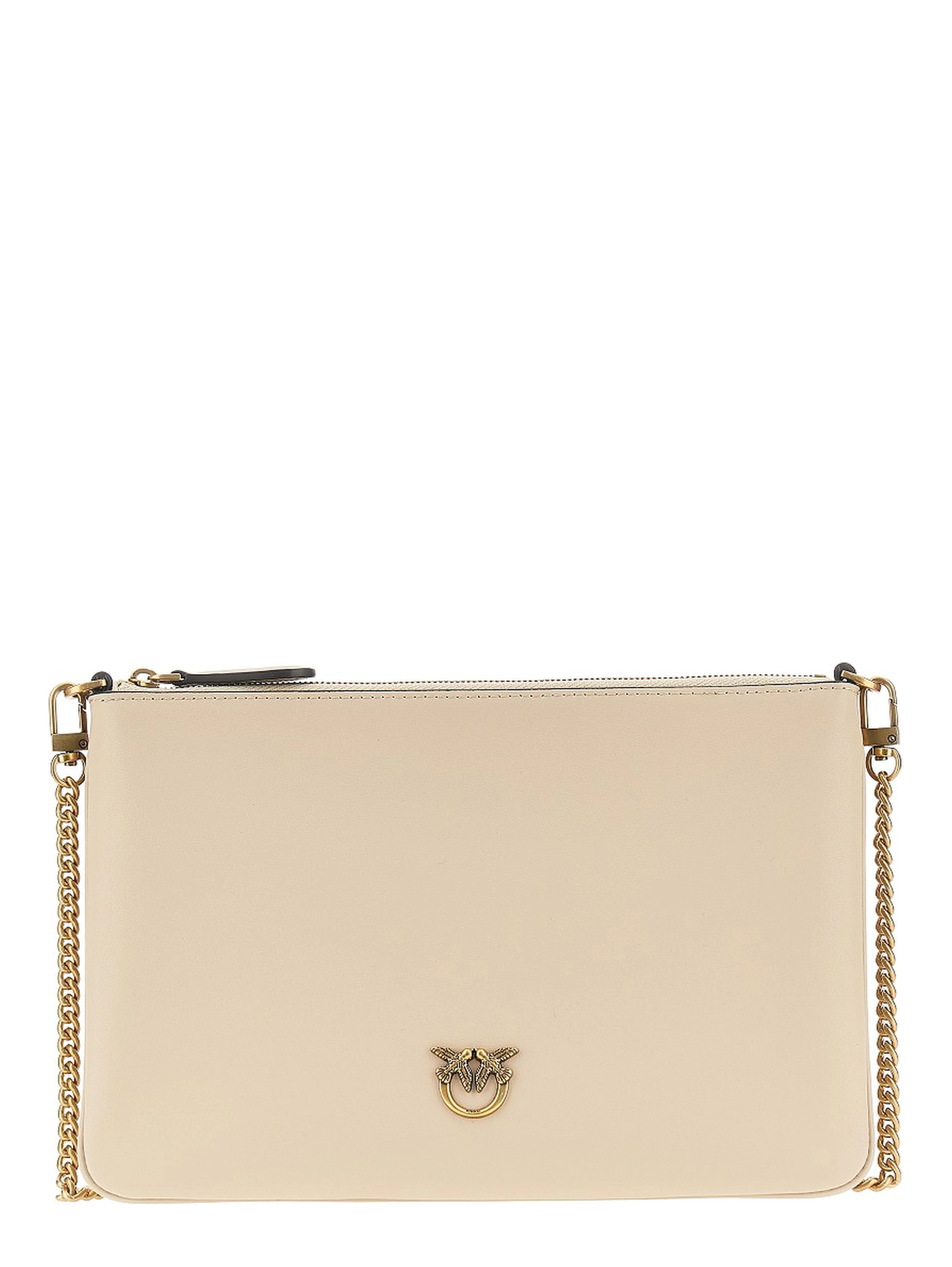 Flat Classic leather pouch