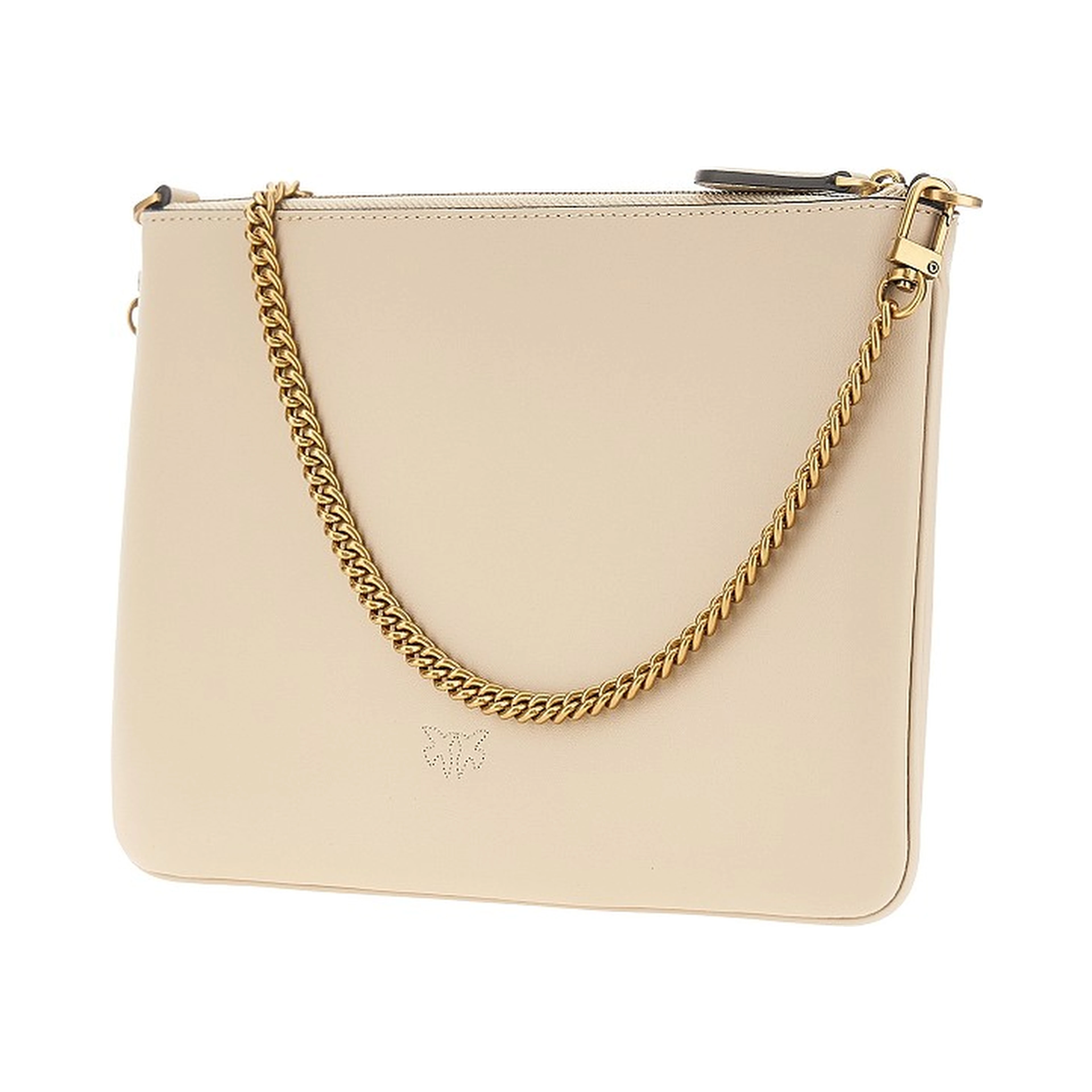 Flat Classic leather pouch