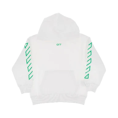 'Diag' print hoodie