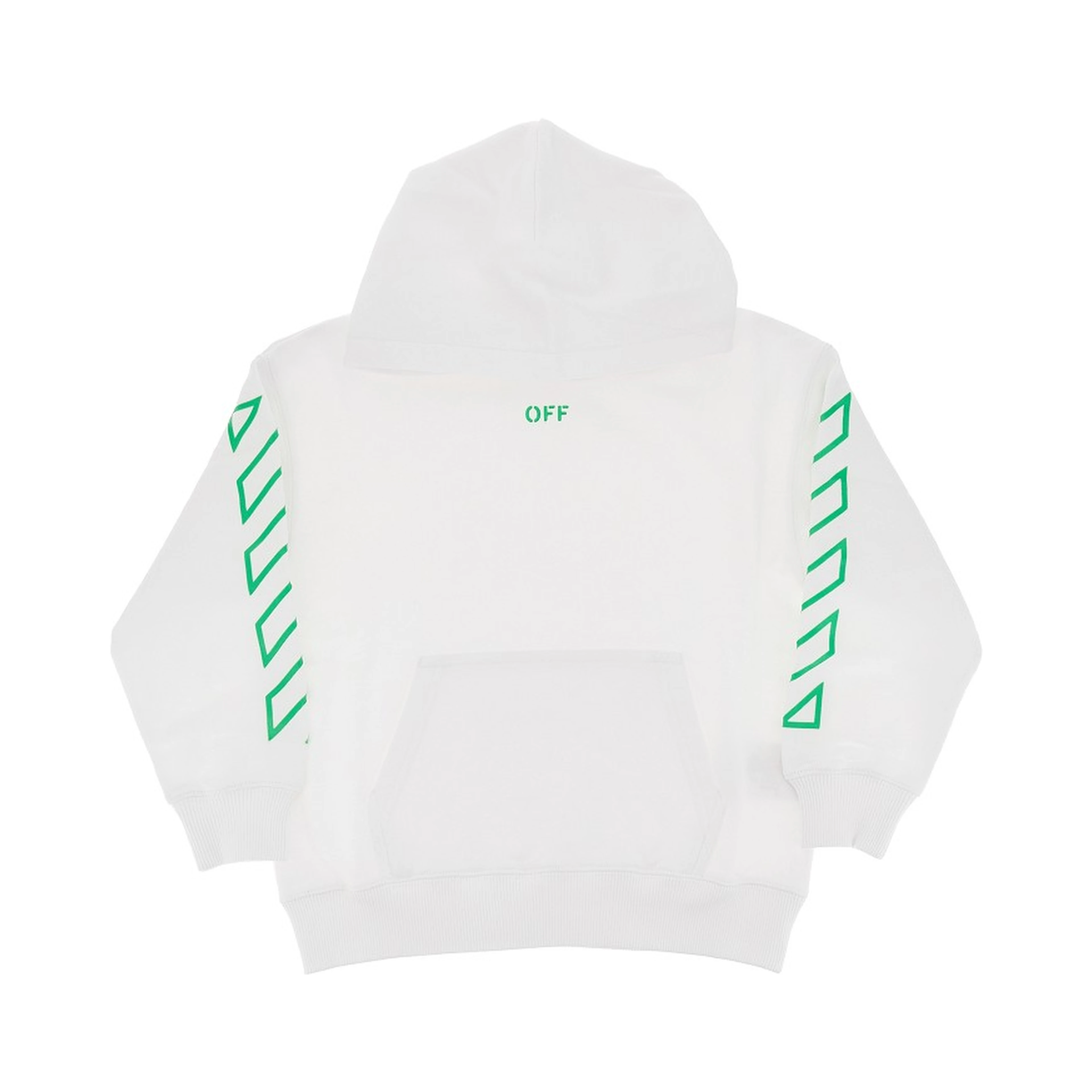 'Diag' print hoodie