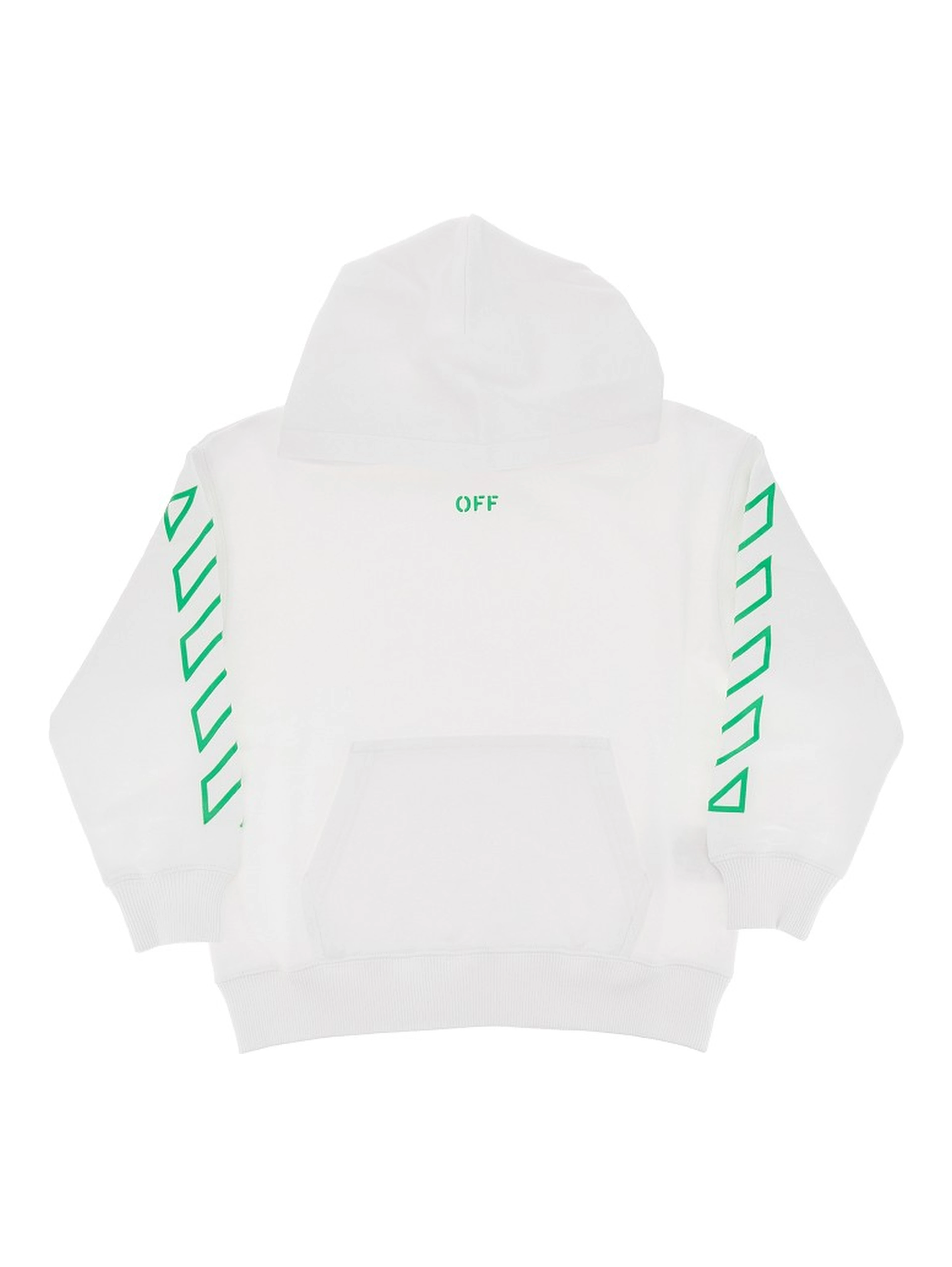 'Diag' print hoodie