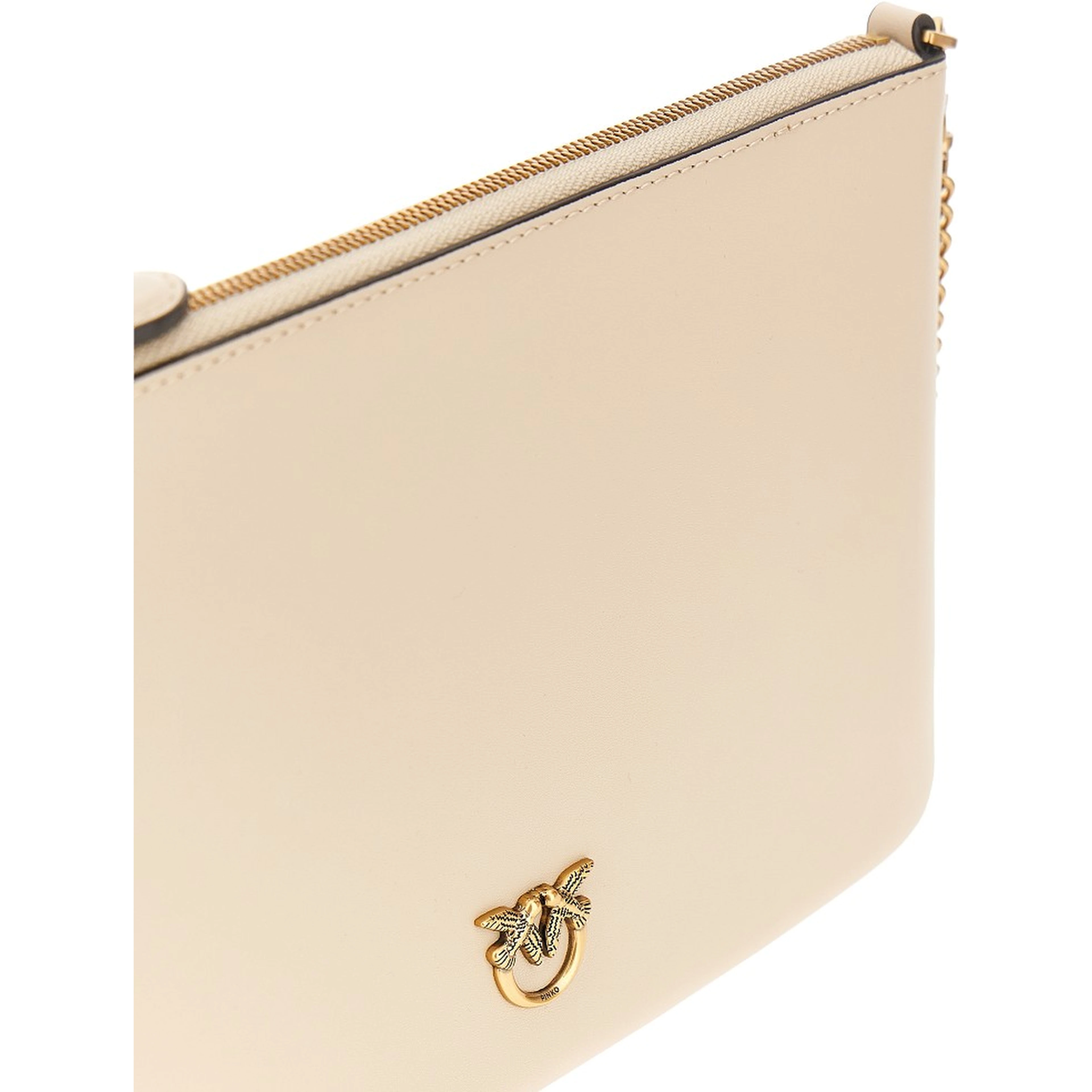 Flat Classic leather pouch