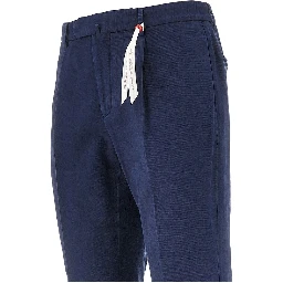 Cotton and linen 'Arechi' trousers
