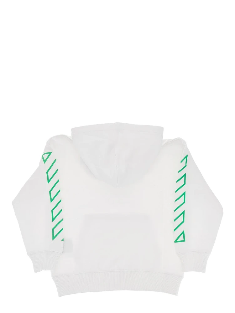 'Diag' print hoodie alternative