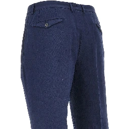 Cotton and linen 'Arechi' trousers