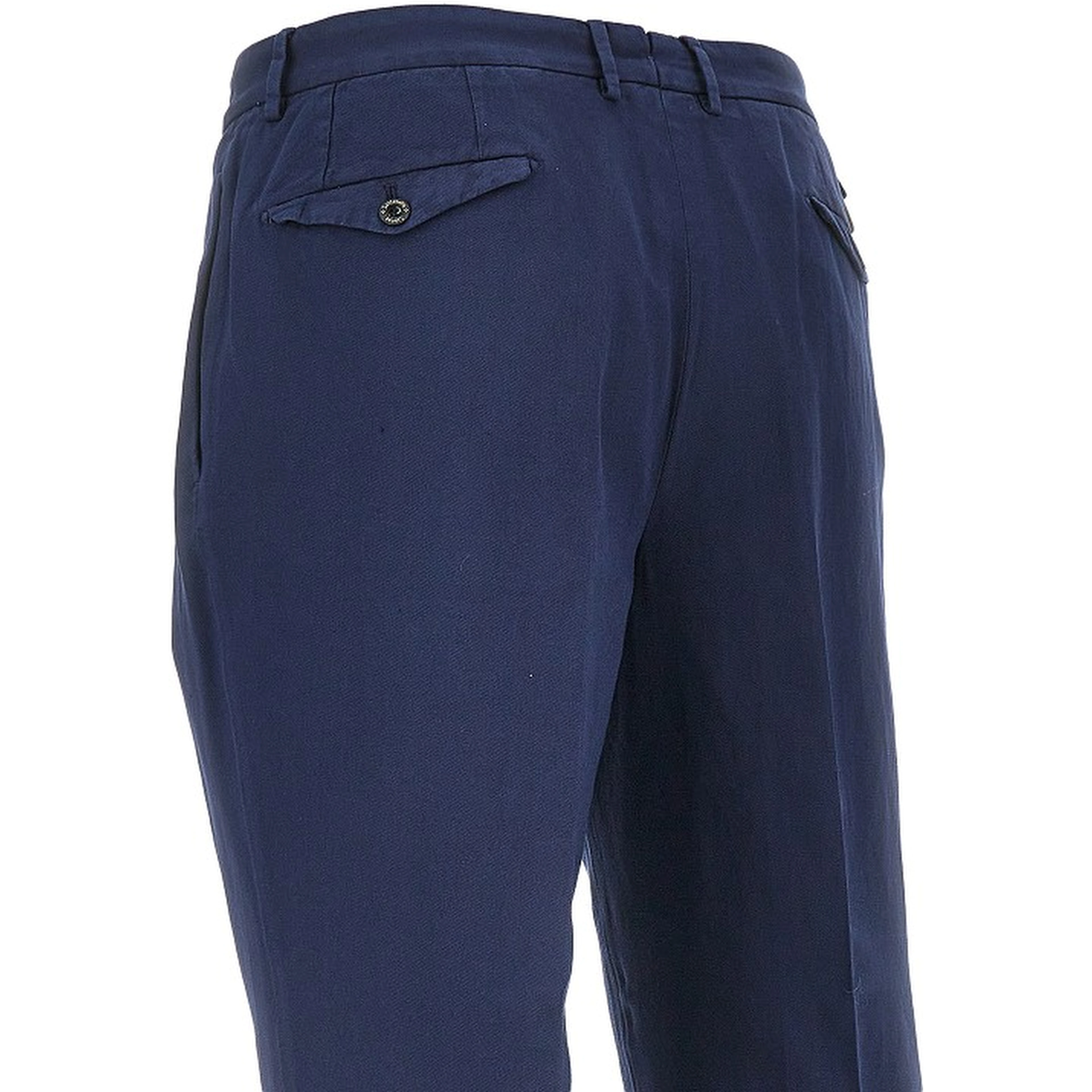 Cotton and linen 'Arechi' trousers