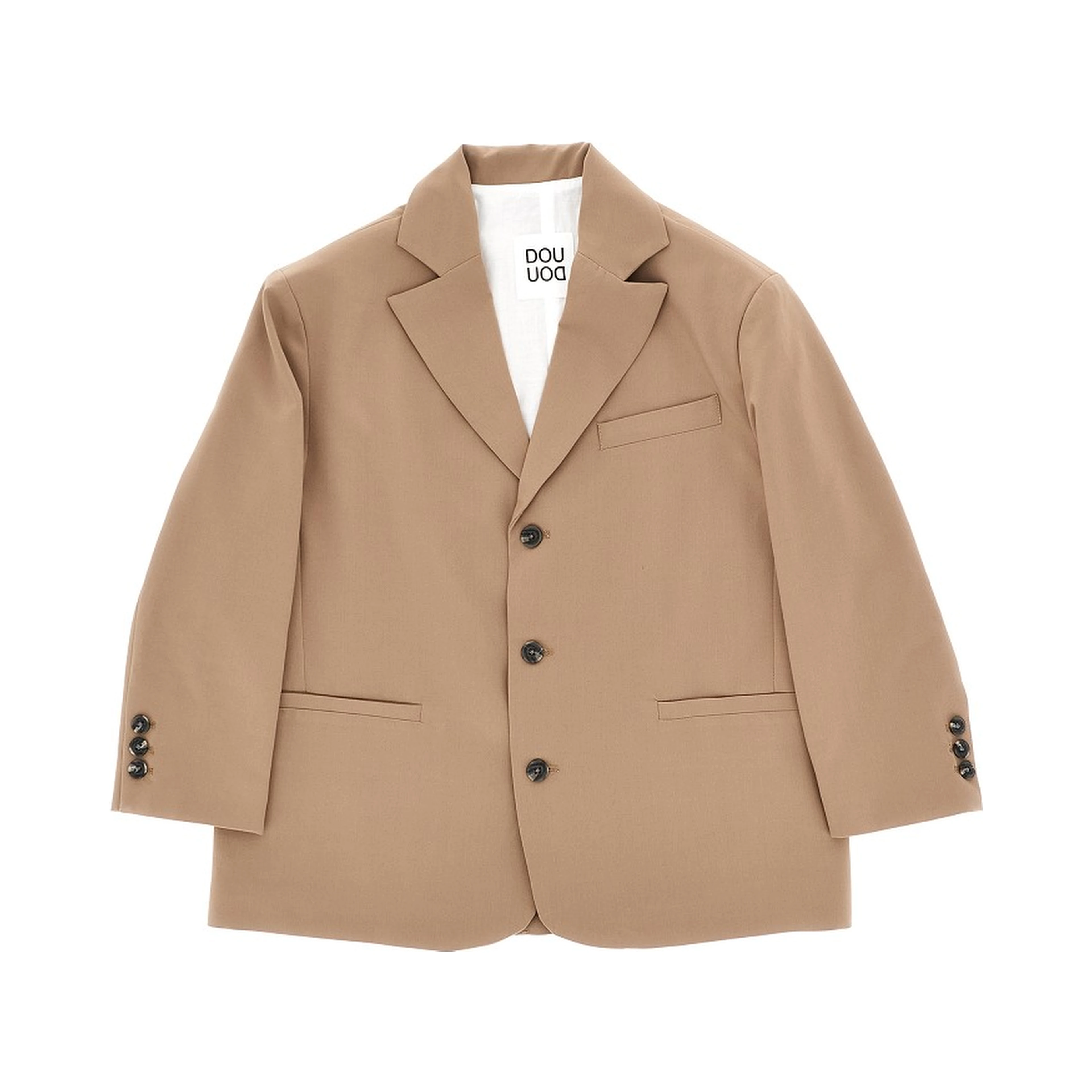 Oversized single-breasted jacket