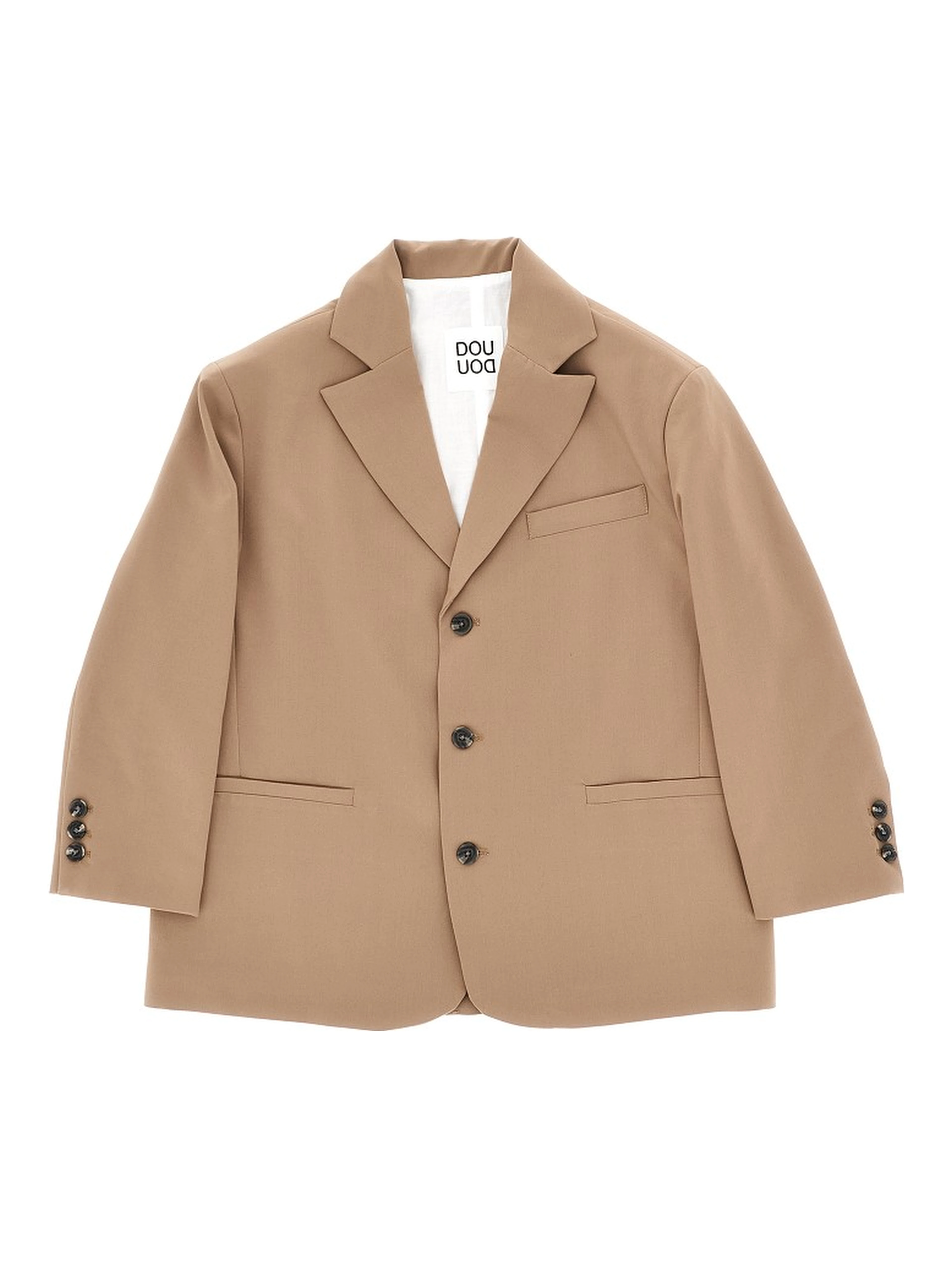 Oversized single-breasted jacket