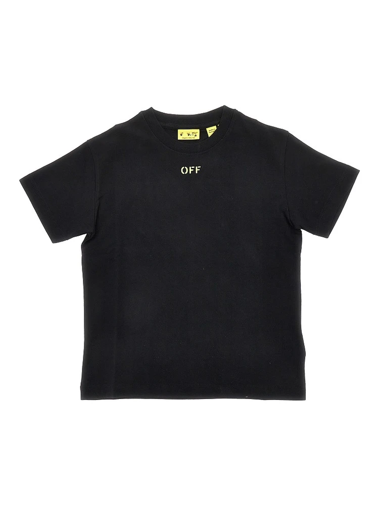 'Diag' print T-shirt