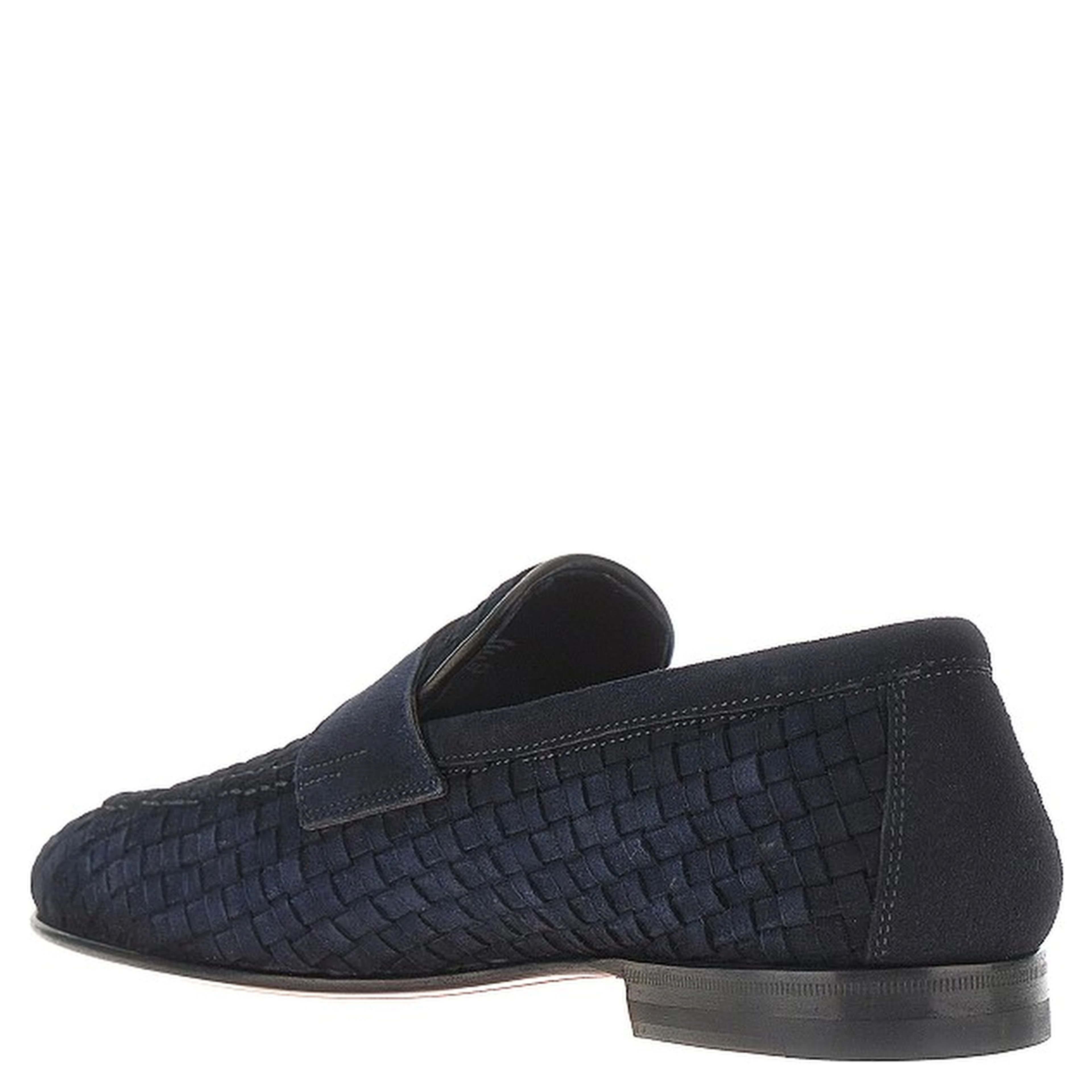 'Carlo' suede leather penny loafers