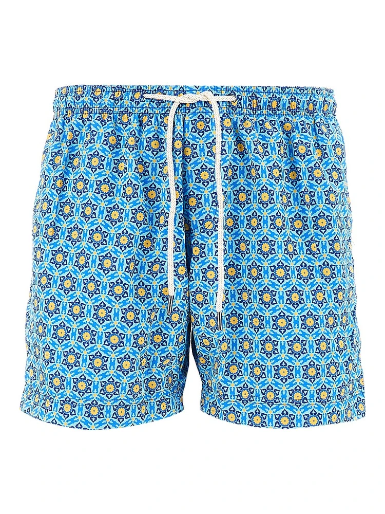 'Procida' printed swim shorts