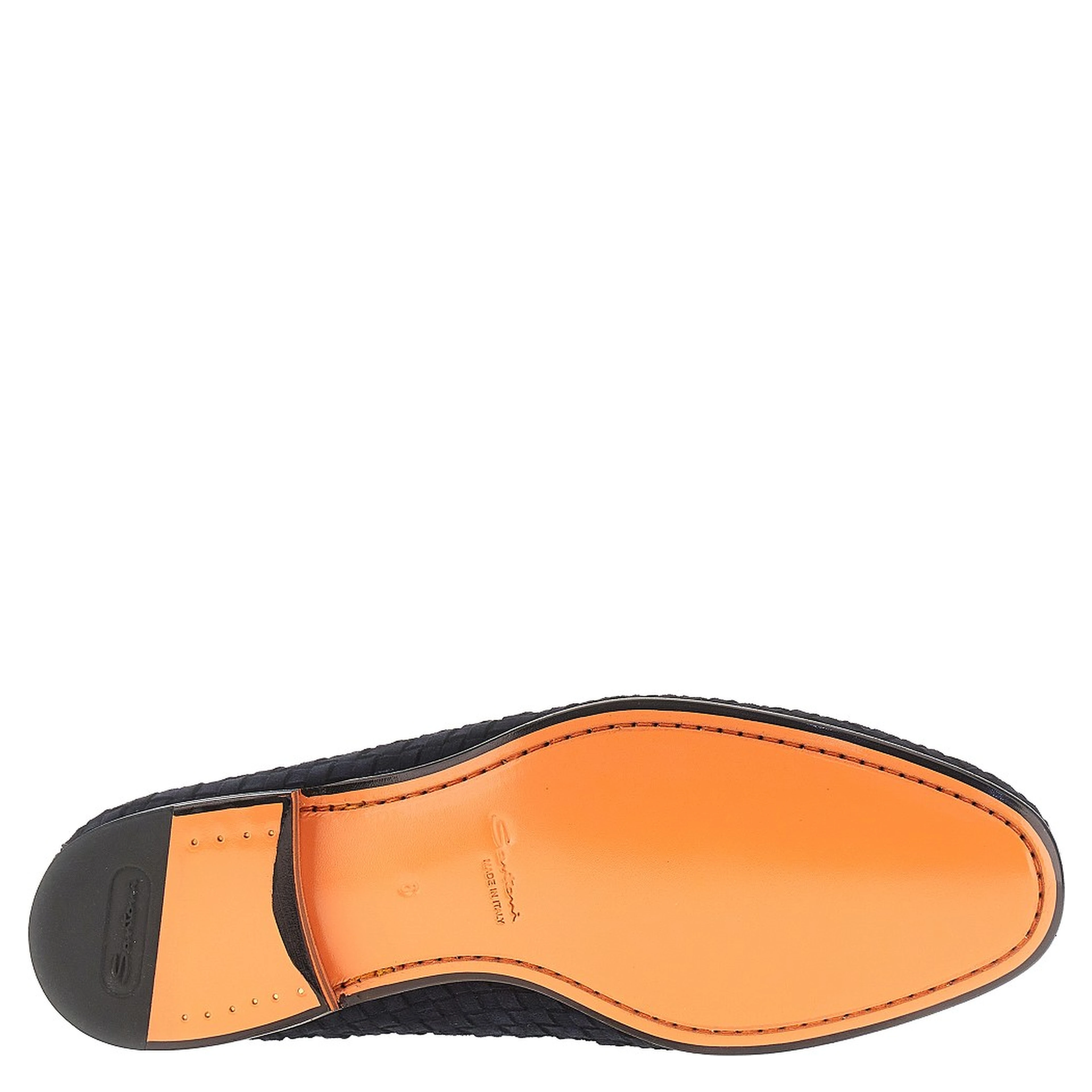 'Carlo' suede leather penny loafers