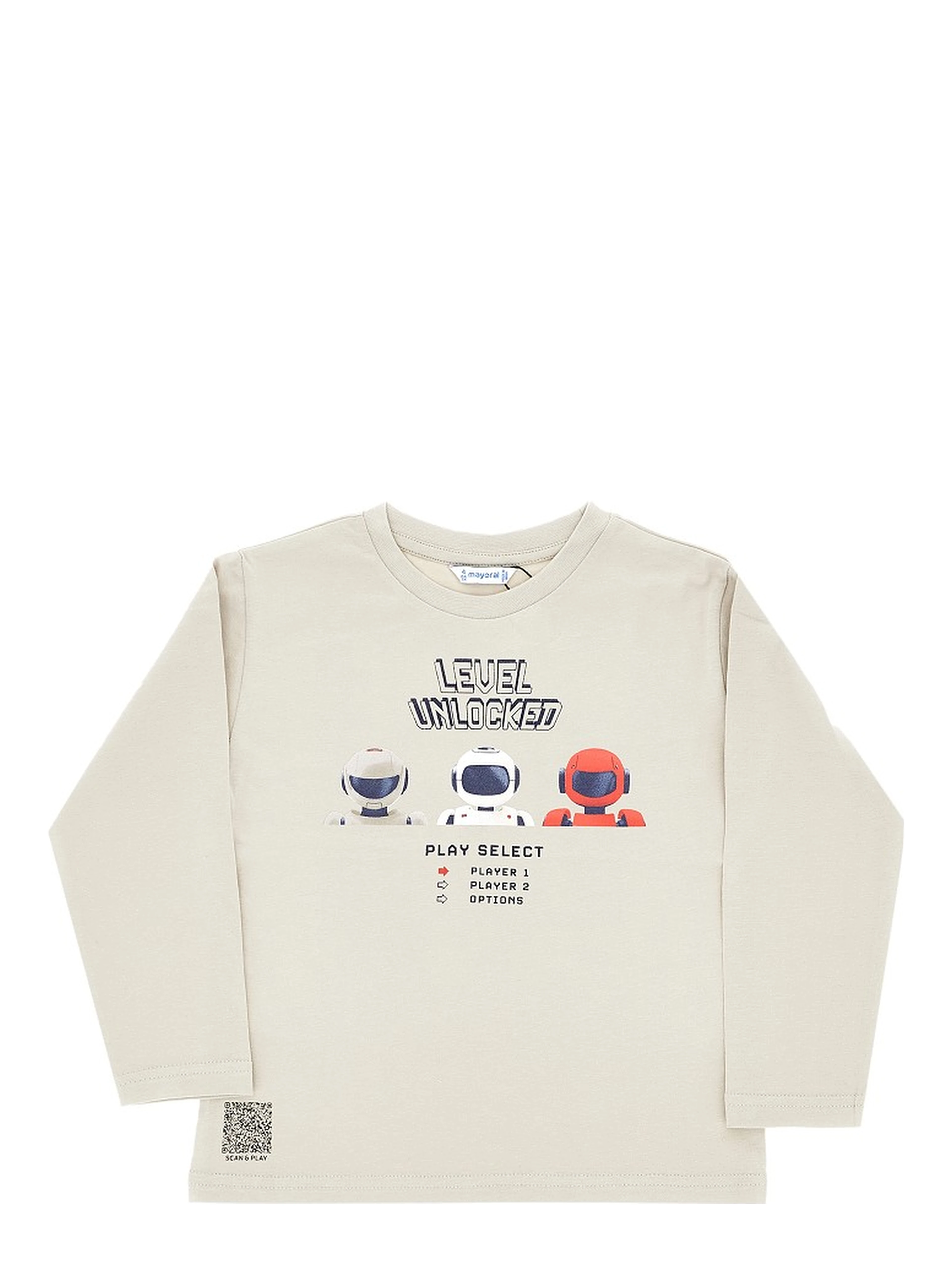 Long-sleeved T-shirt with print
