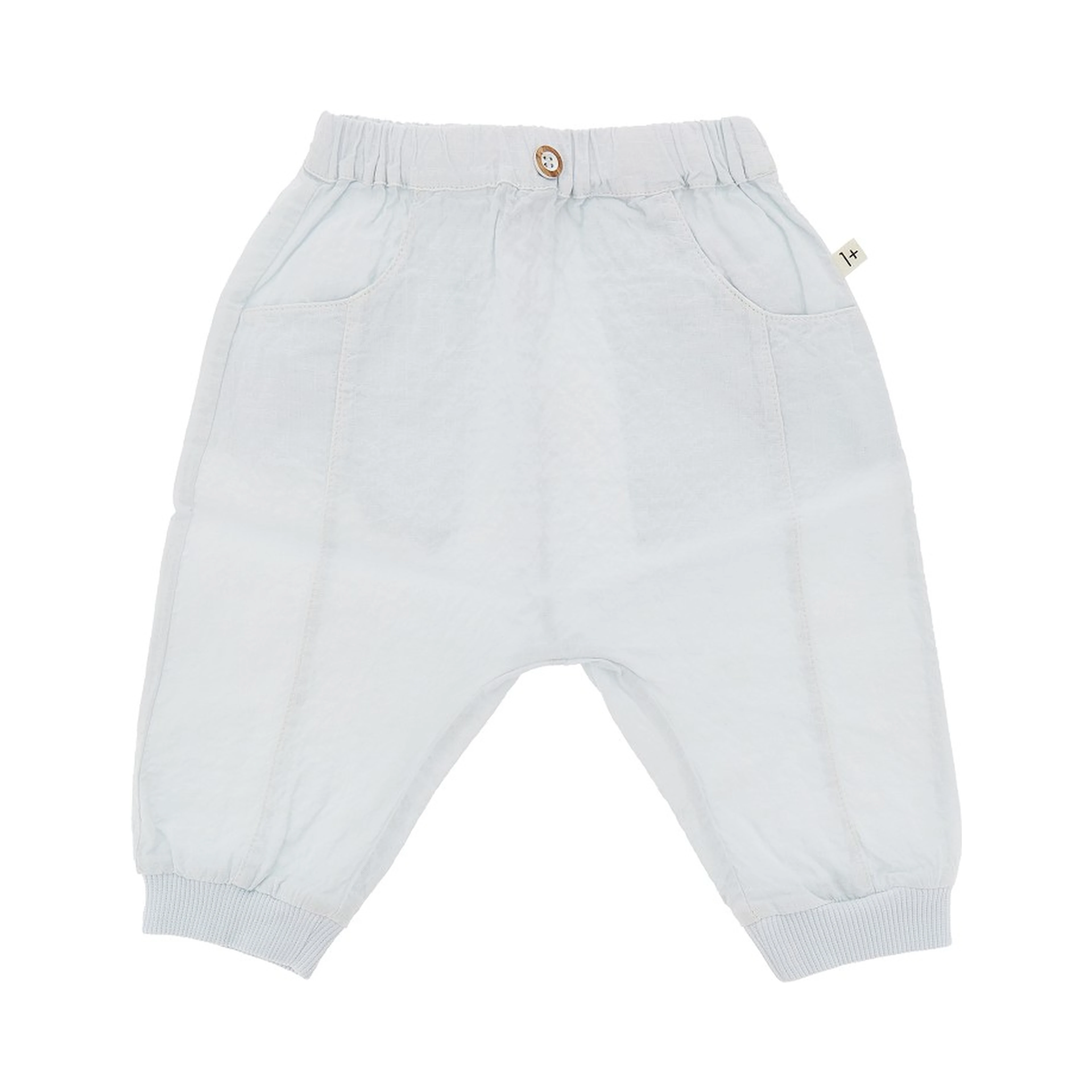 Stretch cotton seersucker pants