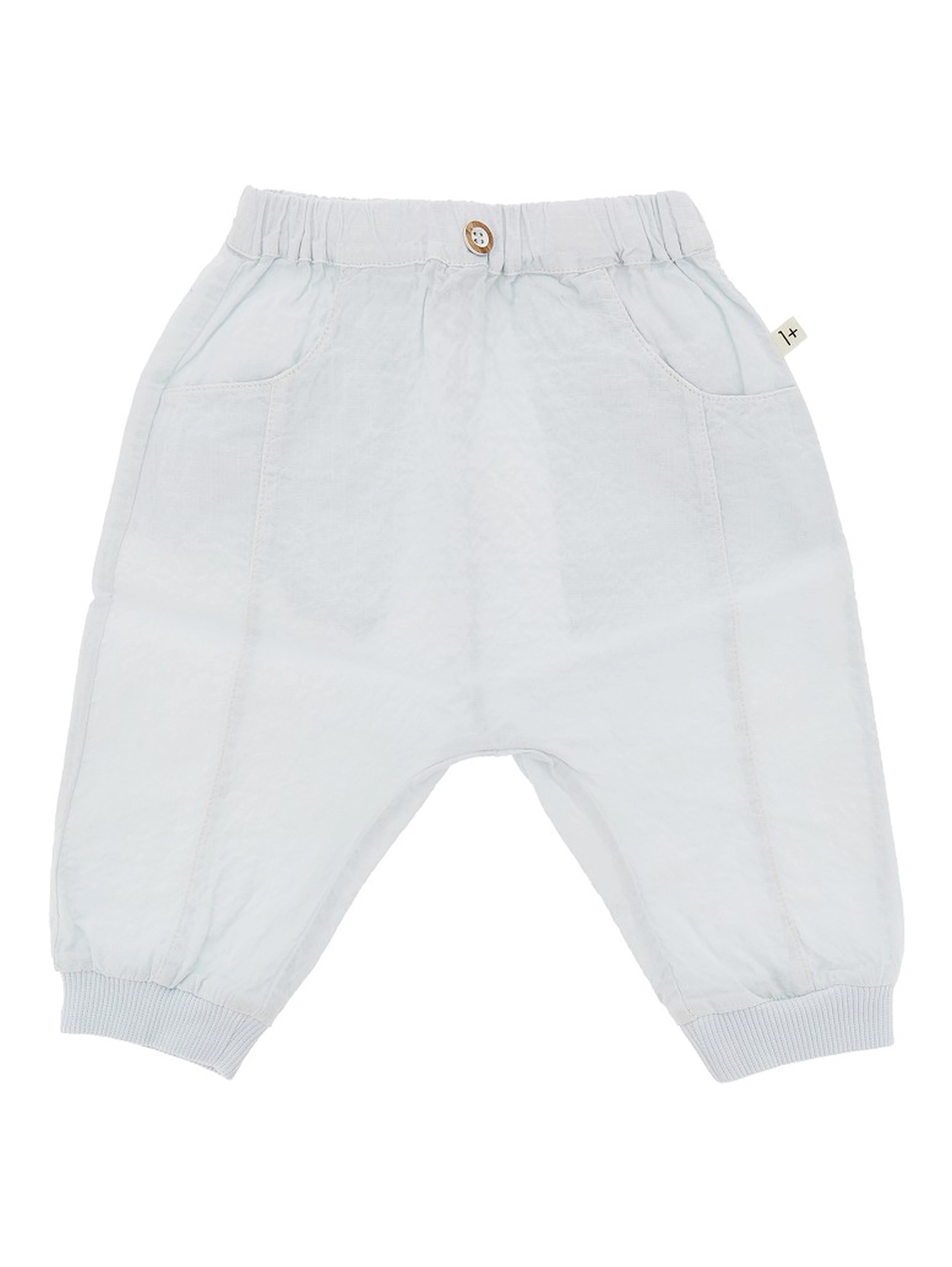 Stretch cotton seersucker pants